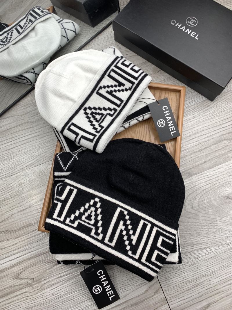 Chanel Caps Scarfs